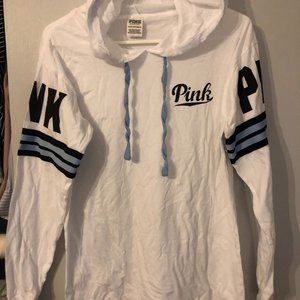 PINK Lightweight Long Sleeve Hoodie